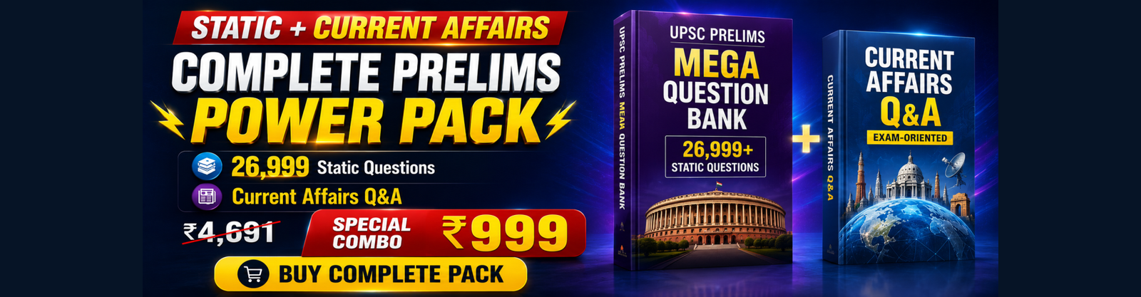 Complete Prelims Power Pack
